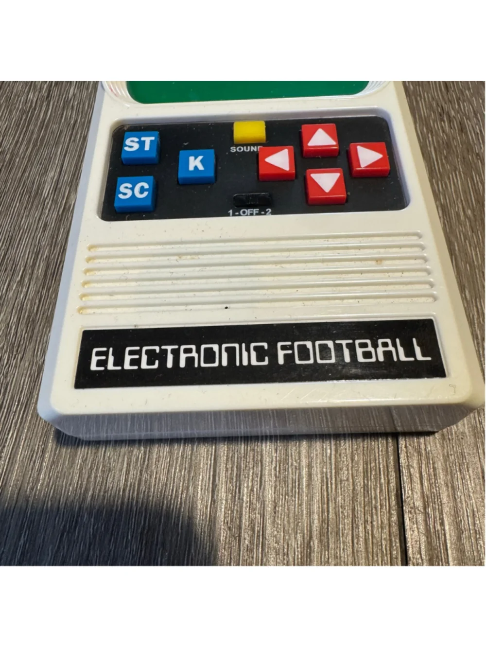 Vtg 1977 Mattel Electronic Football Handheld Game